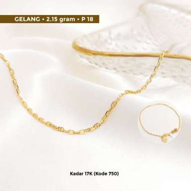 Jual Gelang Emas 750 Terbaik Januari 2022 - Harga Murah ...