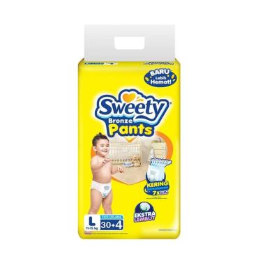Promo Harga Sweety Bronze Pants Dry X-Pert L30 30 pcs - Blibli