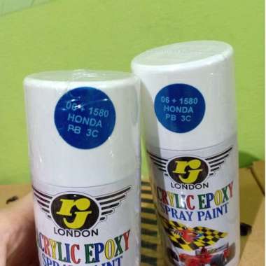 RJ London Pilok Pilox Cat Semprot Warna Candytone / Transparan Candy Kuning, Biru, Hijau, Orange, M