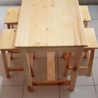 meja makan meja warung meja kayu jati belanda