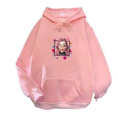 HOODIE ANAK PEREMPUAN 6-10TAHUN ZEPETO PINK / JAKET ANAK CEWEK / SWEATER ANAK PEREMPUAN PINK