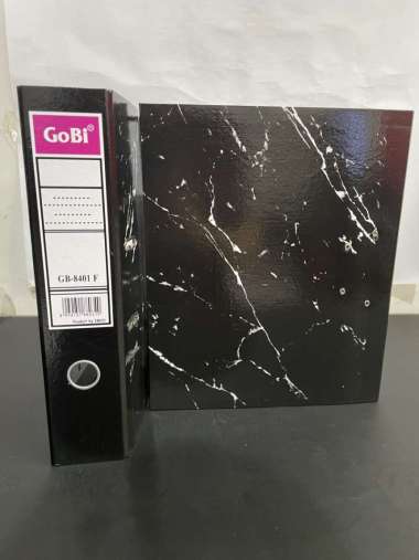 GOBI 8401 / GOBI 8402 ORDNER Folio 2 Ring Black Lever Arch File 8401