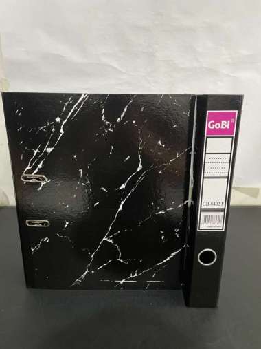 GOBI 8401 / GOBI 8402 ORDNER Folio 2 Ring Black Lever Arch File 8402