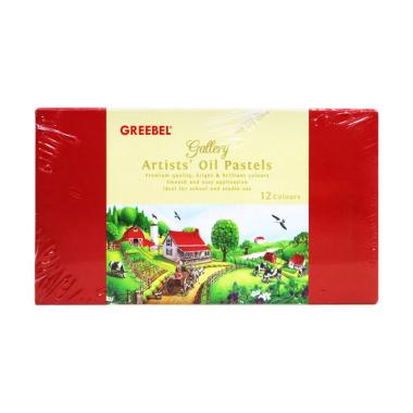Greebel Artists Oil Pastels Crayon [12 Colours] #12