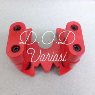 Raiser peninggi stang vixion R Merah