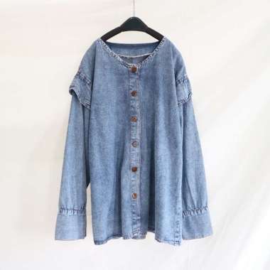 Harga Denim Shirt Wanita Jeans Terbaru 