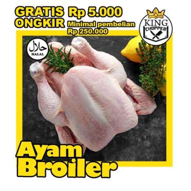 AYAM POTONG FROZEN MURAH BEKASI FRESH SEGAR BROILER KARKAS UTUH BEKU DAGING BOILER BESAR PAHA DADA 1