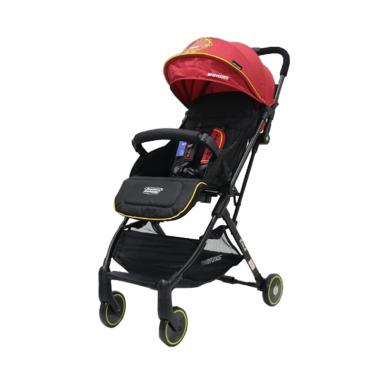 BabyDoes Exile Stroller The Flash Justice League Edition Kereta Dorong Bayi - Red -