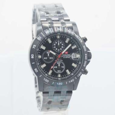 Jam Tangan Swiss Army SA 3309 Analog Chronograph Stainless Steel
