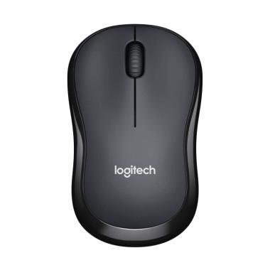 Logitech M220 Wireless Mouse Silent - Abu-Abu Abu - abu