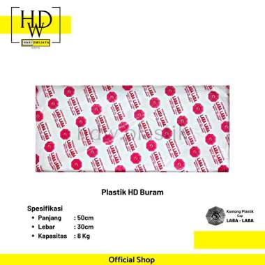 Laba - Laba Kantong Plastik HD Buram 30x50cm [8 Kg]