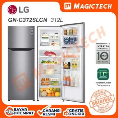 KULKAS LG 2 PINTU GN-C372SLCN 312L INVERTER