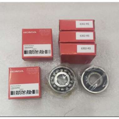 LAHER BEARING BERING MOTOR 6302 RS HONDA