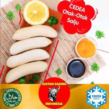CEDEA OTAK OTAK SALJU 1 KG ISI 25 PCS/ CEDEA OTAK IKAN SALJU/ OTAK OTAK IKAN 1KG/ OTAK OTAK IKAN SAL
