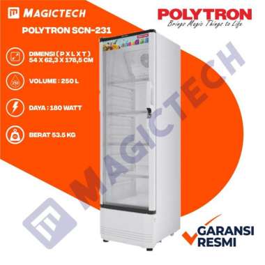SHOWCASE POLYTRON SCN 231 / SCN231 230L - BATAM ONLY