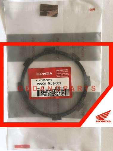 DISK CLUTCH KAMPAS KOPLING KECIL GL PRO NEOTECH ORI HONDA 22201MJ8001 Hitam