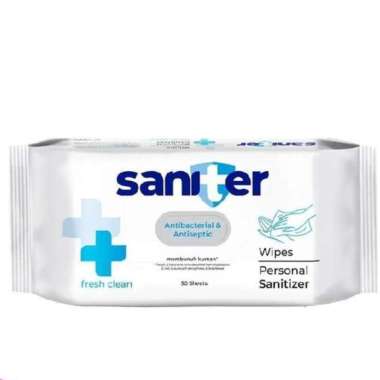 TISSUE BASAH SANITER 50`S PACK FRESH CLEAN Multicolor