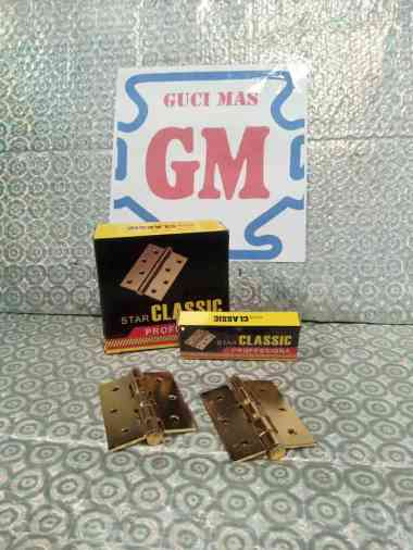 Engsel Plat Tebal 3" GP Star Classic
