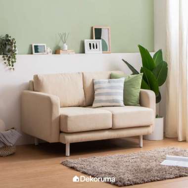 Dekoruma Shizu Sofa Bed Minimalis 2 Seater | Kursi Sofa Ruang Tamu