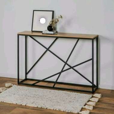 meja console table display corner 100x30x80