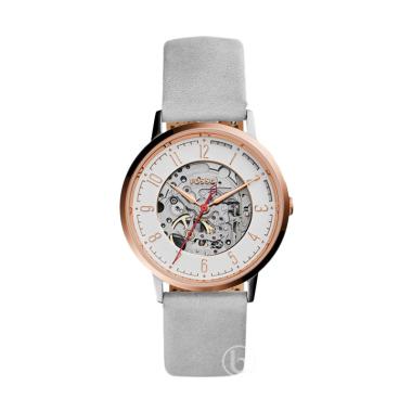 Fossil ME3131 Vintage Muse Automatic Skeleton Dial Jam Tangan Wanita Rose Gold/Grey