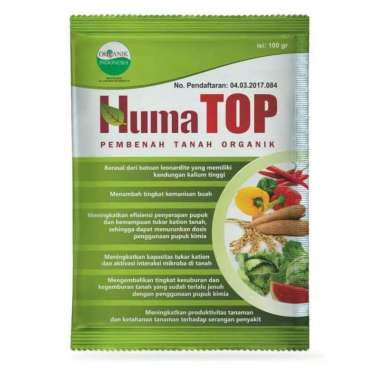 HUMATOP Pembenah Tanah Organik - 100 gr