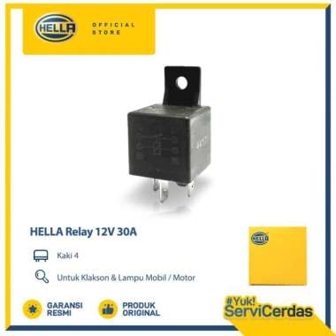 Relay 12V kaki 4 Hella
