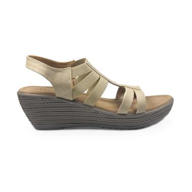 Mascotte C07 004 Wendy Sepatu Wedges Wanita - Cream