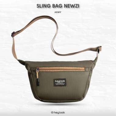 HEYLOOK Tas Selempang Pria Newzi Tas Pria Dsitro Tas Slempang Mini Cowok Murah ARMY