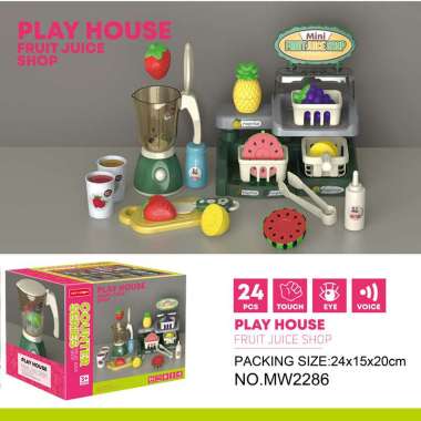 OEM ONE-M223 M225 Mainan Mesin Kasir Anak Counter Play house / Mainan Ice Cream Fast Food Dessert Ju