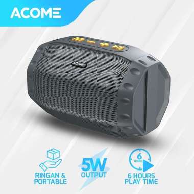 Harga Acome Speaker Bluetooth 5.0 Hi Fi 