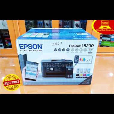 Printer Epson L5290 Print Scan Copy Wifi ADF FAX F4 (Pengganti L5190)