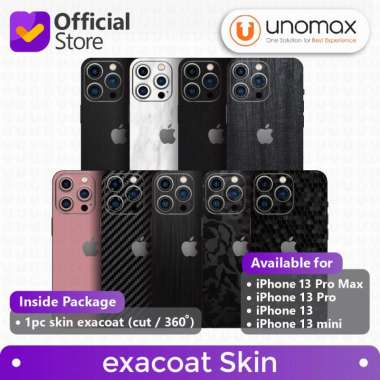 Skin Exacoat iPhone 13 Pro Max (6.7") Garskin (Cut - Back Only) Titanium Black