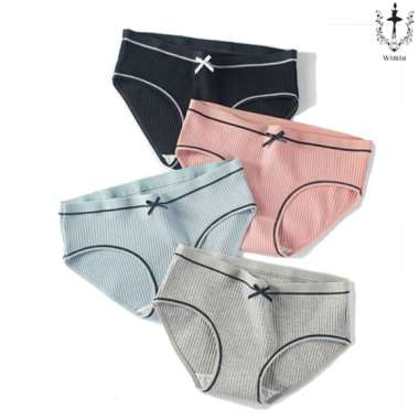 WIMIU CD Celana Dalam Wanita Pakaian Dalam Wanita Lana 1 Pcs Multicolor L