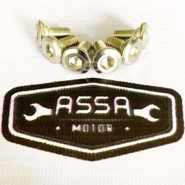 Baut Cakram Kawasaki KLX Dtracker 150 09-Up Gold