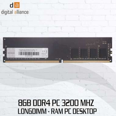 Digital alliance DA DRIVE 8GB DDR4 PC 3200 Mhz - Longdimm