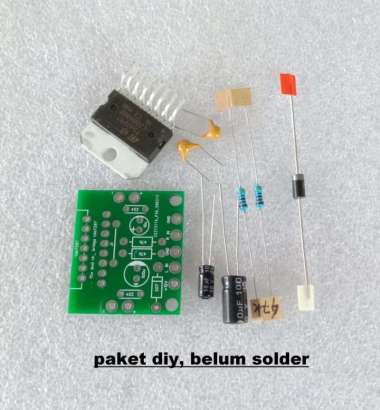 DIY TDA7297 Stereo Amplifier Bridge Modul