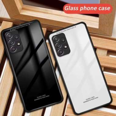SAMSUNG A72 5G GLASS CASE HARDCASE ANTISHOCK MIRROR BACK SHOCKPROOF