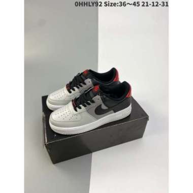 air force 1 lv8 black and red