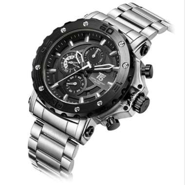 Jam Tangan Fashion T5 H3702 original jam tangan pria T5 H 3702 / T5 3702 Silver black