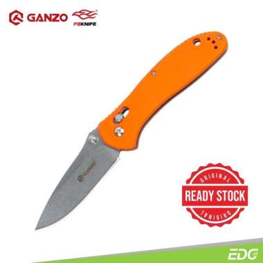 Ganzo G7392-OR 440C Steel G10 Orange Survival Camping Tools