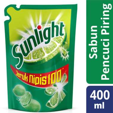 Promo Harga Sunlight Pencuci Piring Jeruk Nipis 100 400 ml - Blibli