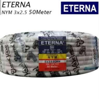[METERAN] ETERNA NYM 3x2.5mm / Kabel Kawat isi 3