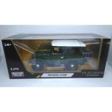 PRODUK PROMO MINIATUR DIECAST MOBIL TOYOTA HARDTOP LAND CRUISER FJ40