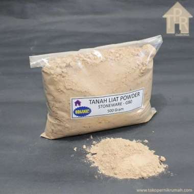 Tanah Liat Bubuk / Clay Powder Stoneware G80 - 500G