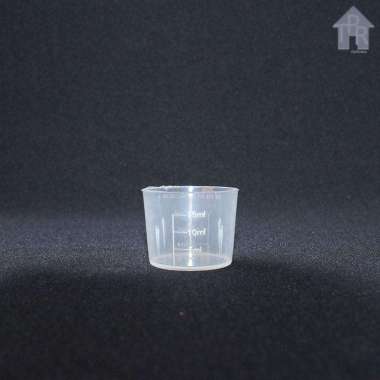 Gelas Takar - Gelas Ukur Plastik 15/30/50ml 15mL