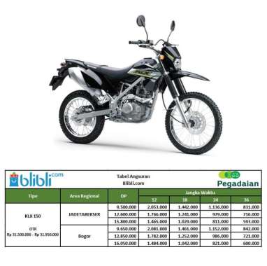 Kredit klx 150 supermoto