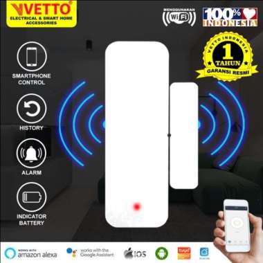 VETTO Smart Home WIFI Window & Door Sensor - no hub required