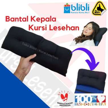 Bantal Kepala Leher Kursi Lesehan Lipat Portable Bukan Bantal Sofa