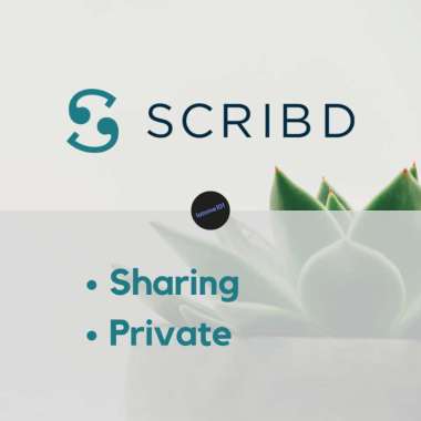Scribd 1 Bulan Sharing & Private (Legal/Garansi/Murah) SHARING